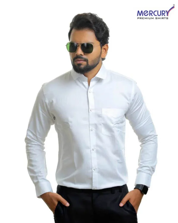White Shirt By Mercury7